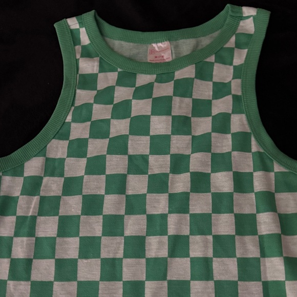 NOBO Green Checkered Sleeveless Dress - Picture 2 of 7